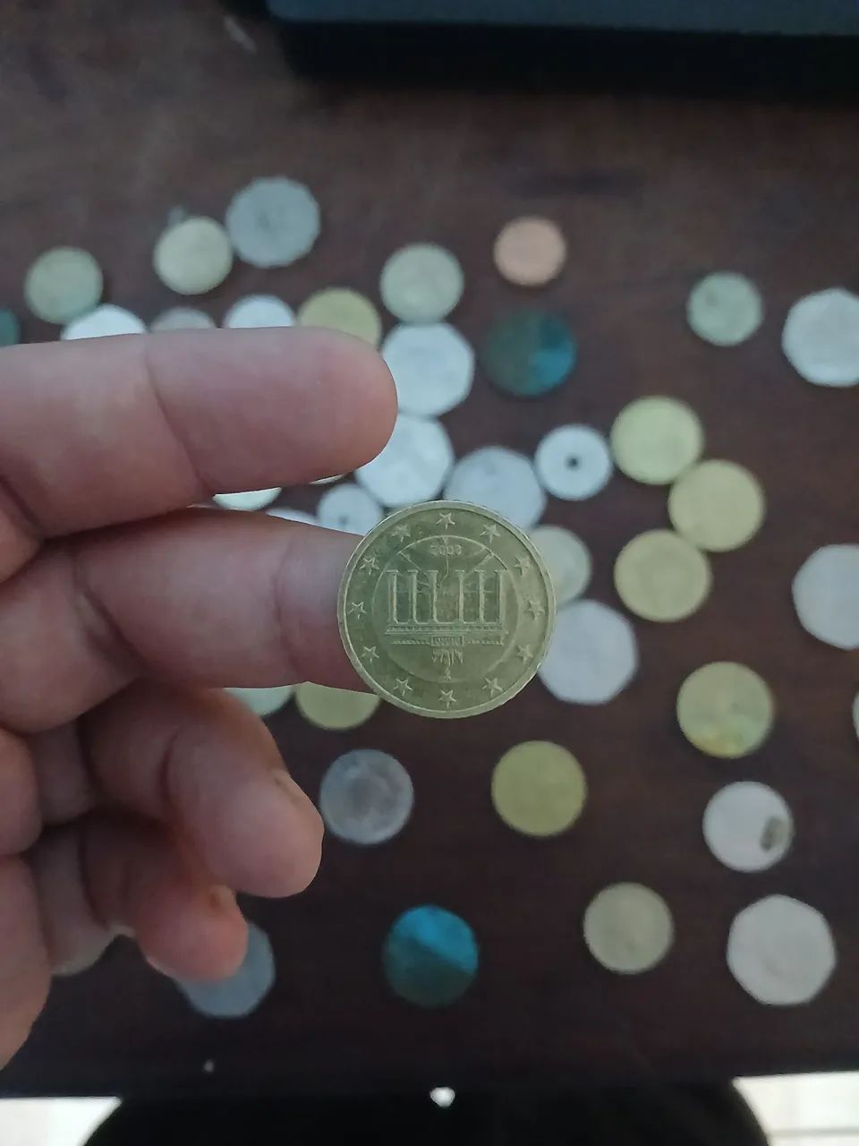 50 Moeda antigas varios paises  - Foto 3