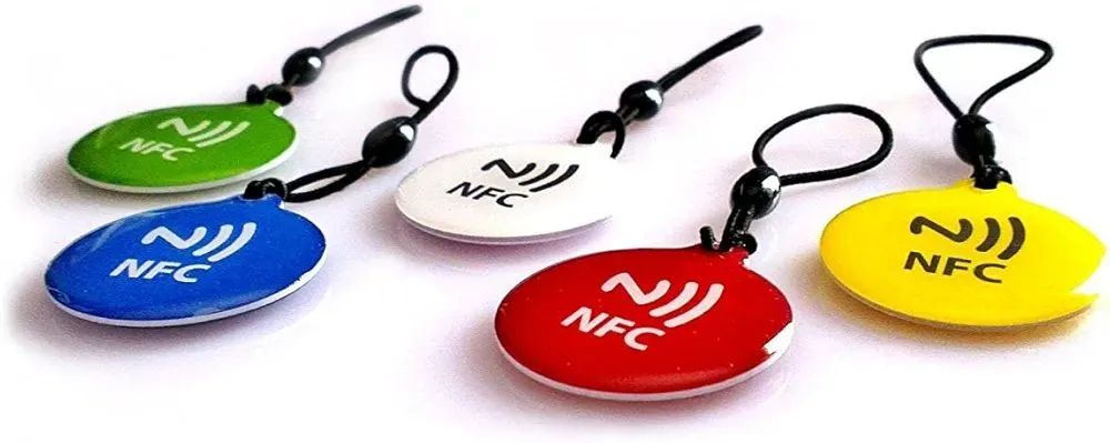 NTAG216 Etiqueta NFC de Epóxi, 6 unidades, com 888 Bytes de Memória para Chaveiro - Foto 3