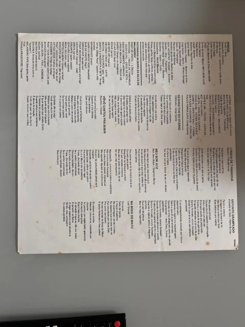 Disco lp vinil Bezerra da Silva Alô Malandragem  - Foto 4
