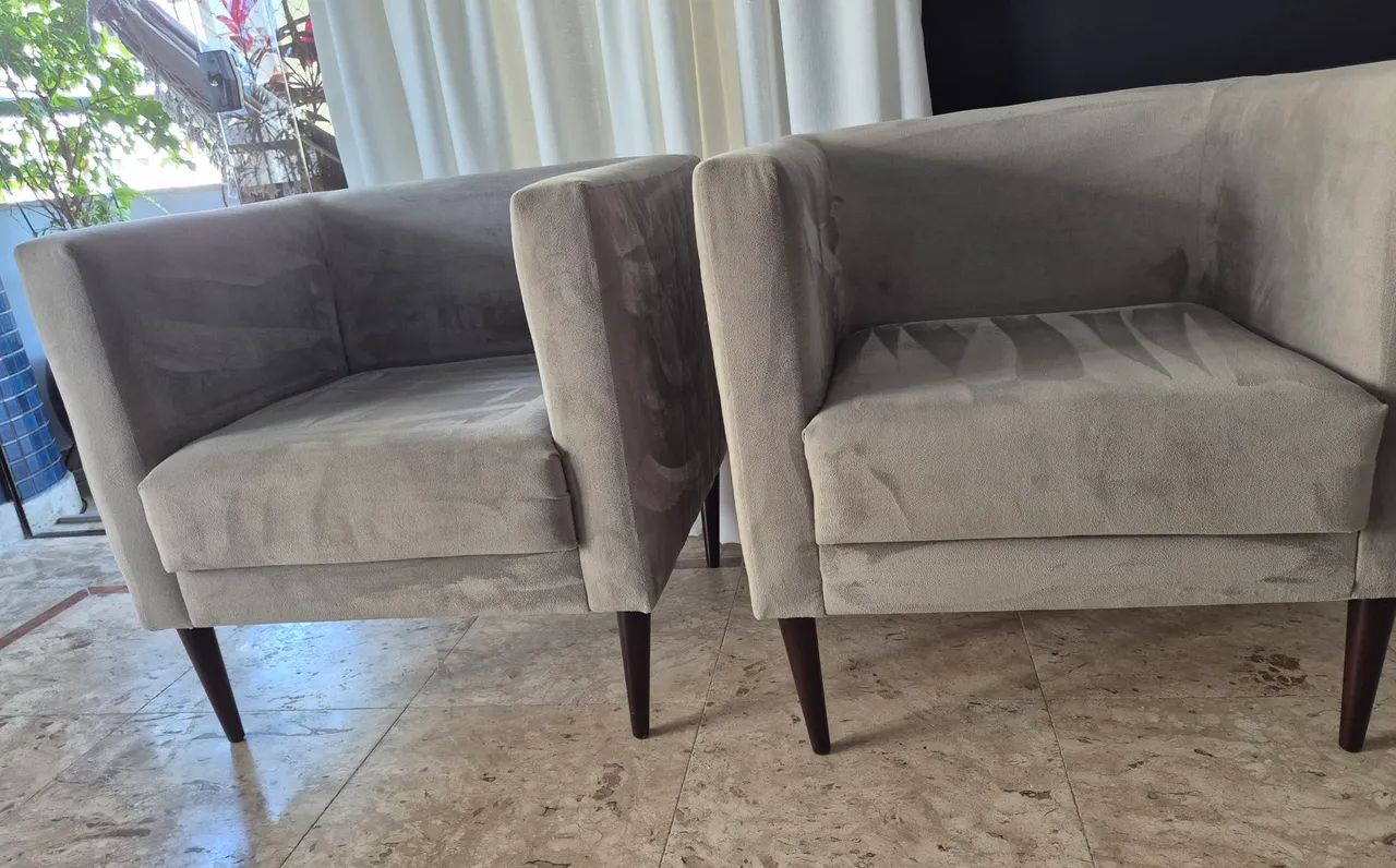Conjunto 2 poltronas alto luxo - Foto 2