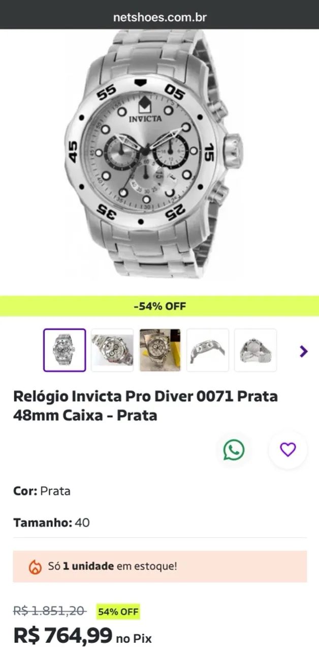 INVICTA PRO DRIVER SCUBA  - Foto 4