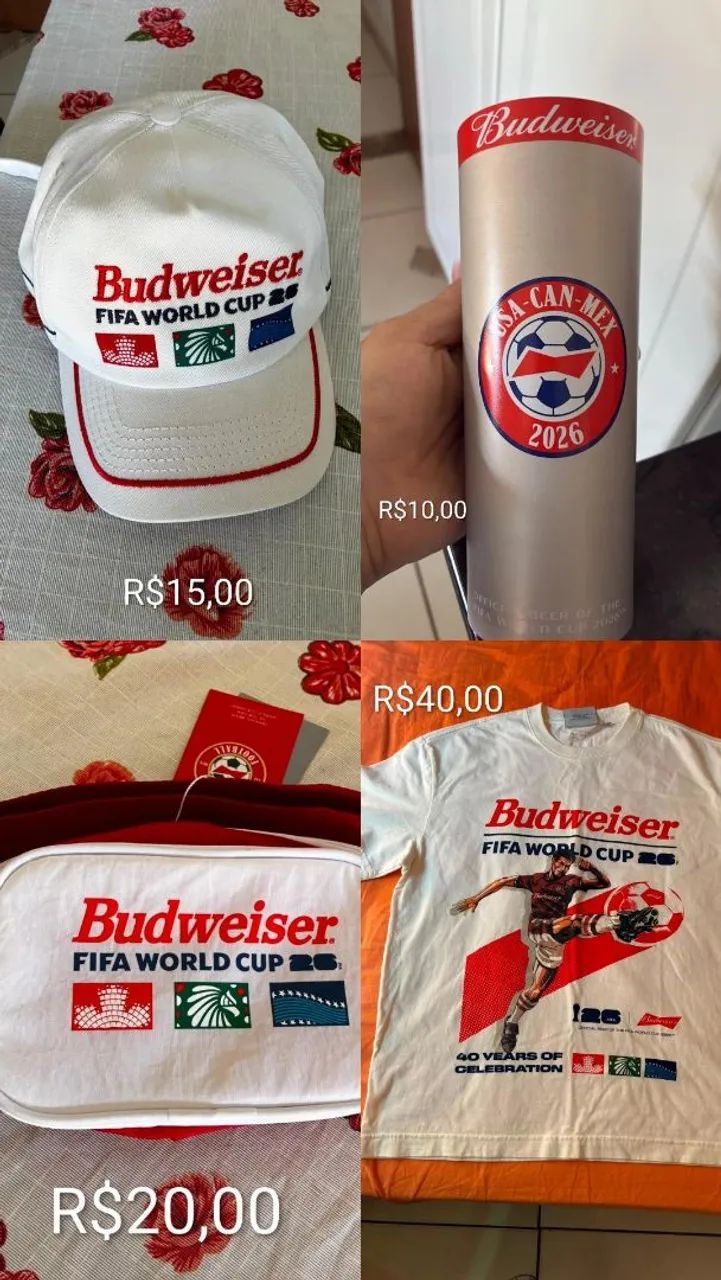 Produtos Budweiser  - Foto 2