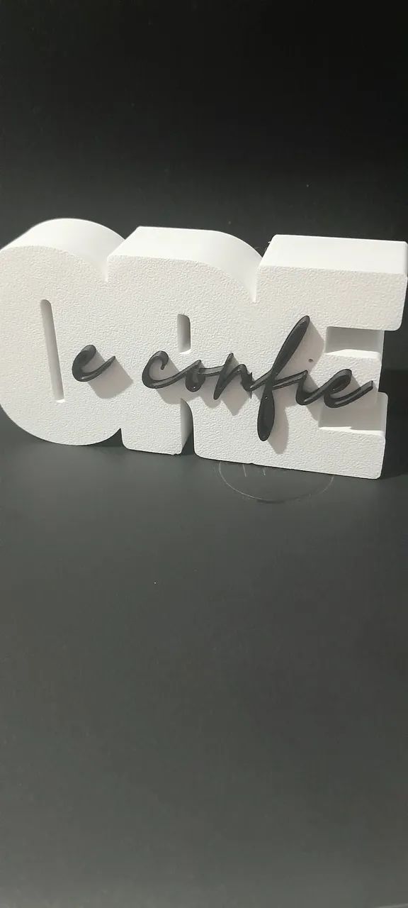 Enfeite ORE E CONFIE