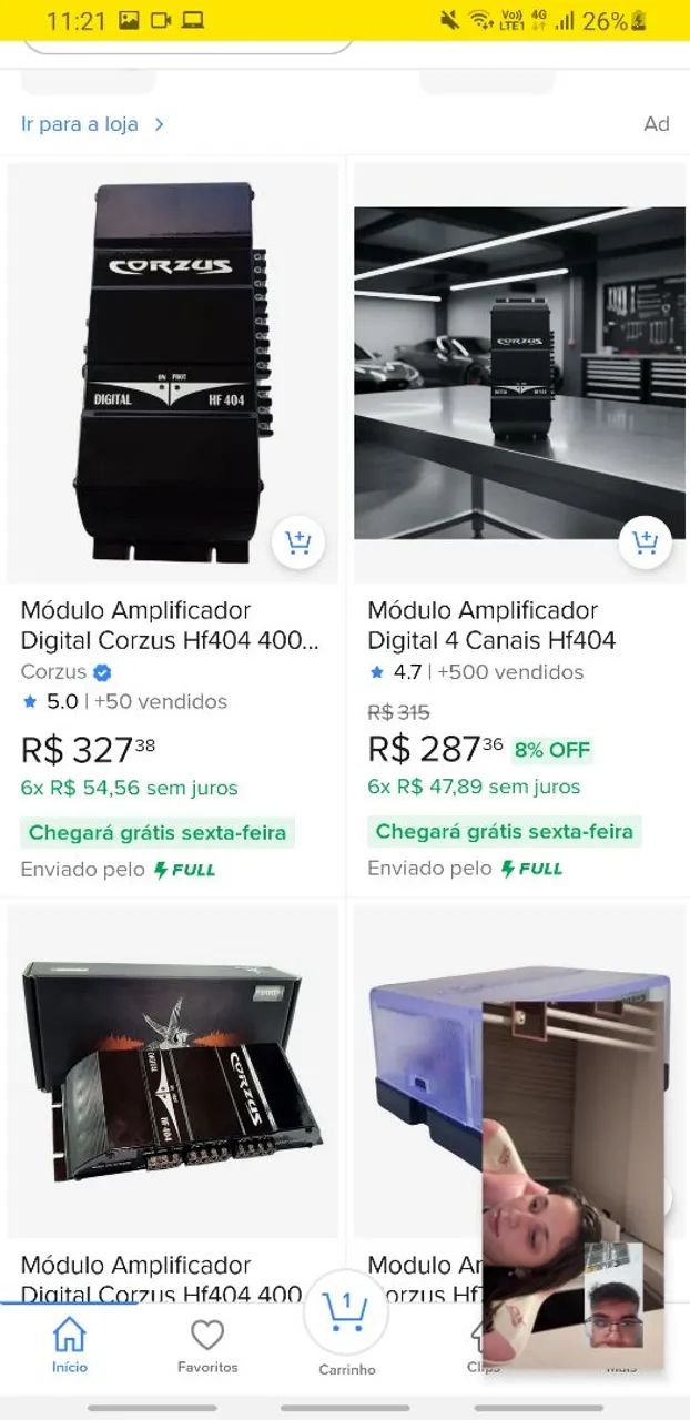 Módulo som automotivo - Equipamentos e Acessórios de Som - Guará