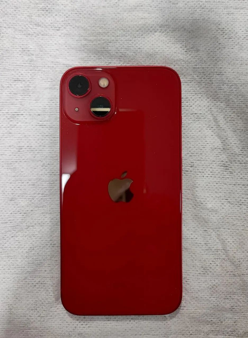 iPhone 13 - Red - 256GB - 86% saúde bateria - todo original - com