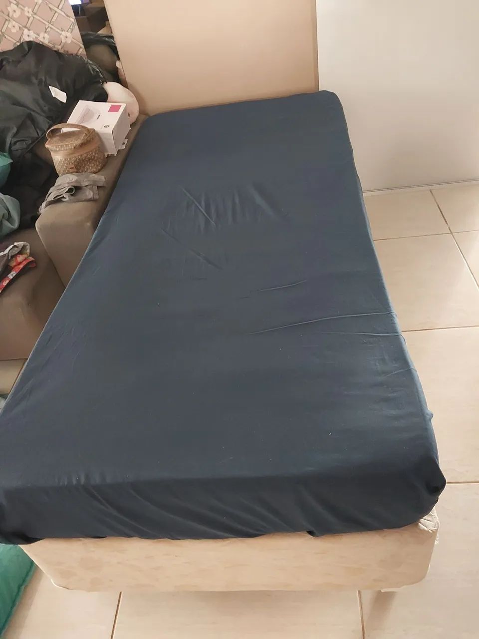 Cama box solteiro + cabeceira  - Foto 5