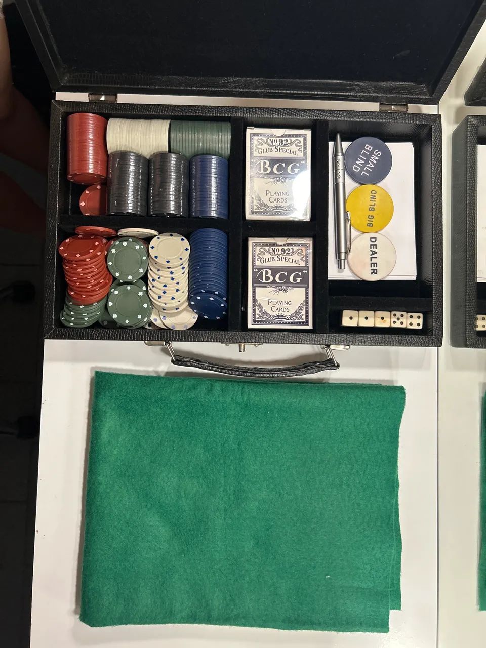Kit de Poker Portátil em Maleta - Foto 5