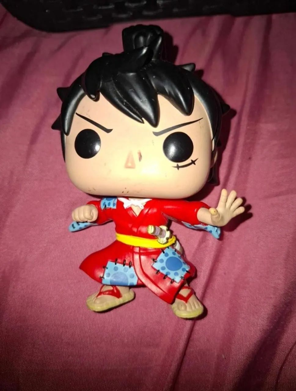 boneco funko pop luffy - Foto 2