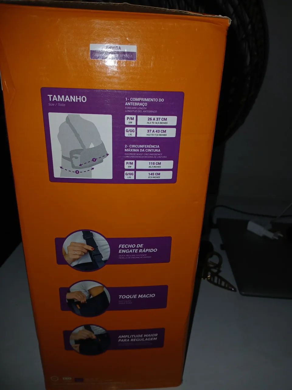 Tipoia  funcional pos operatorio ombro abdução  - Foto 3