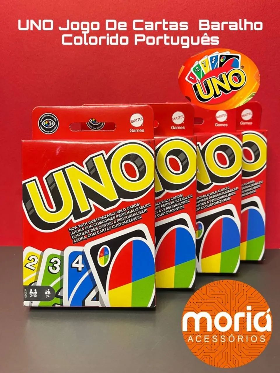 Jogo De Cartas Uno Clássico Uno Original - Foto 4