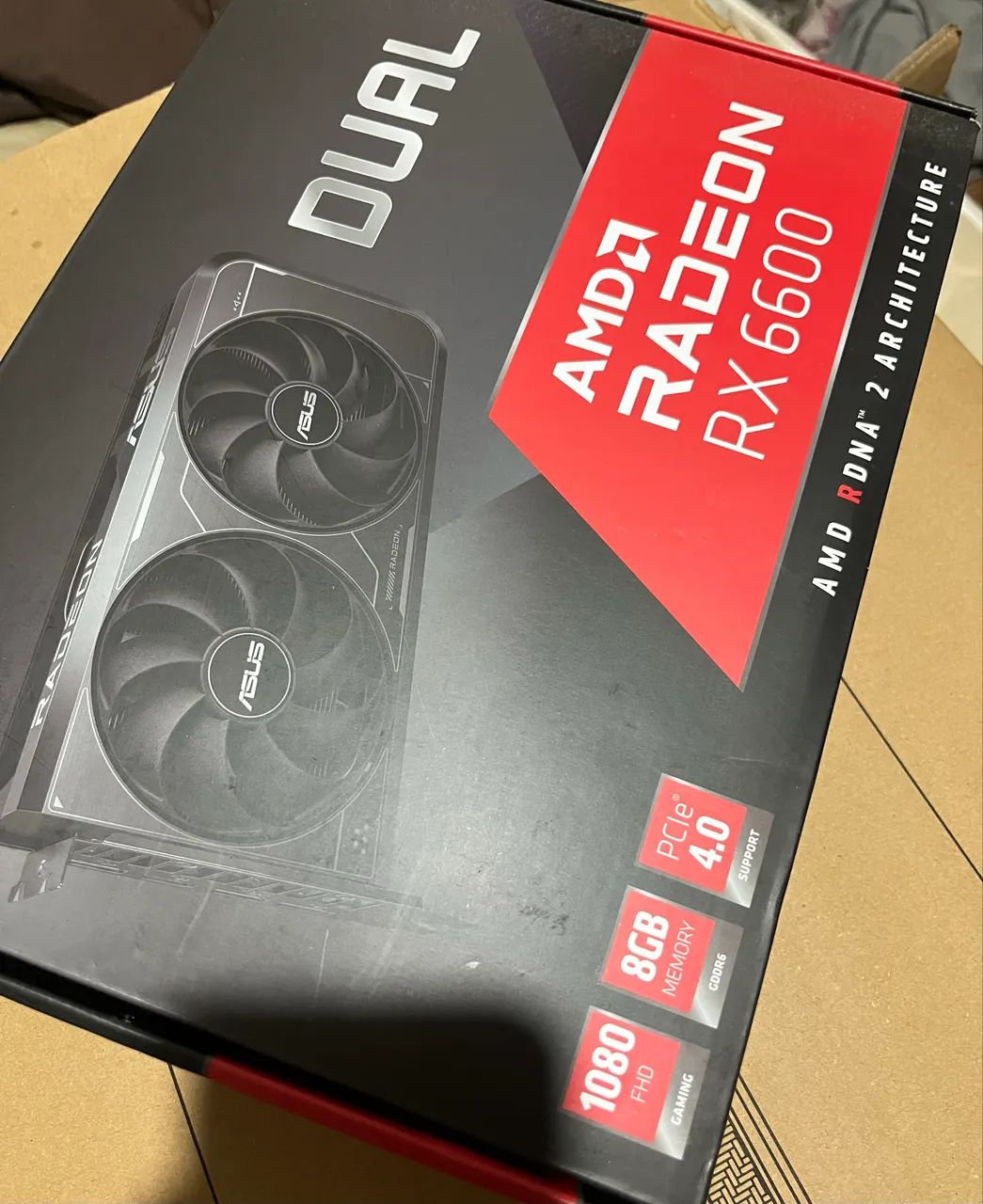Rx6600 amd Asus 8gb