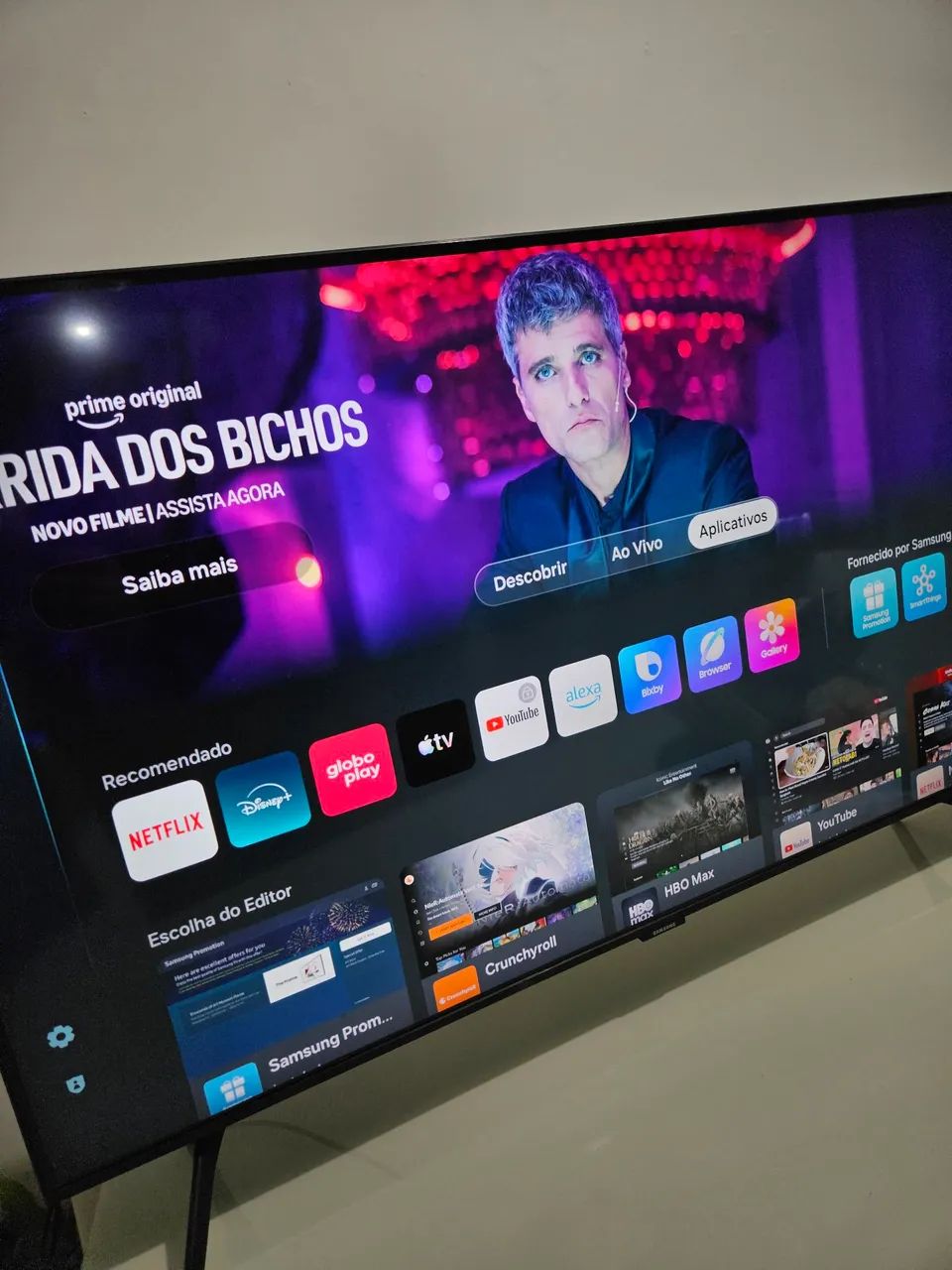 TV Samsung CU7700 UHD 4K - Foto 2