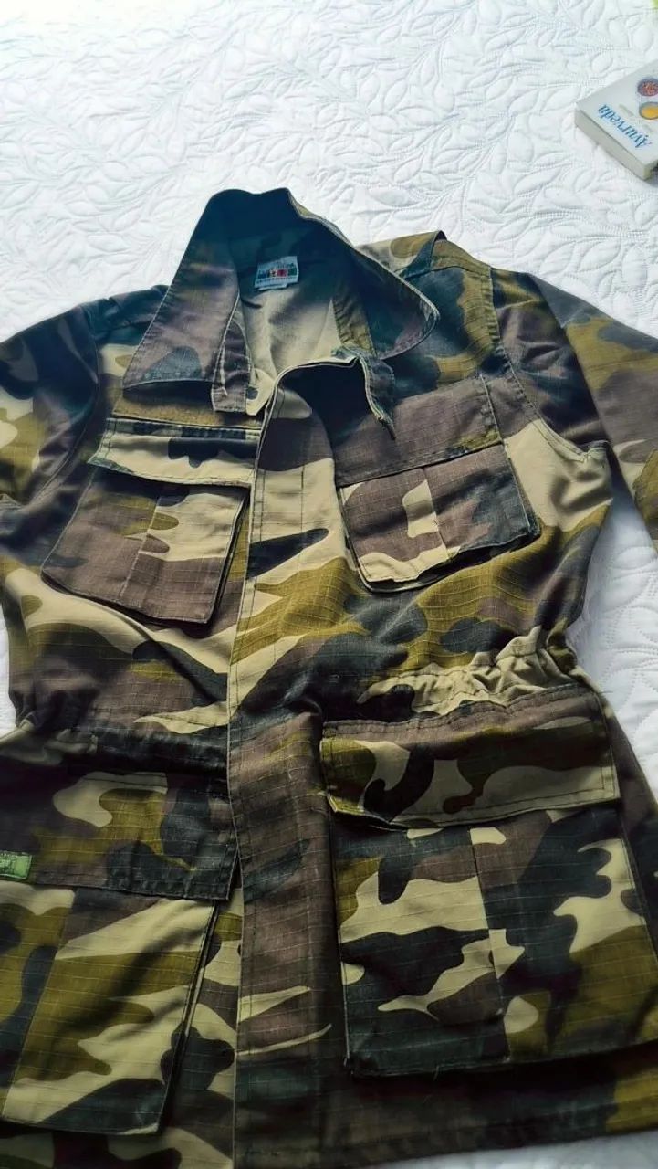 Roupa camuflada feminino PP  - Foto 5