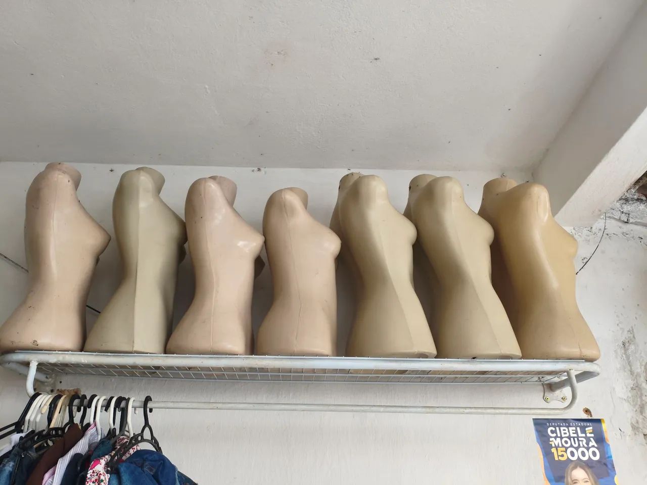Manequins na promoção 