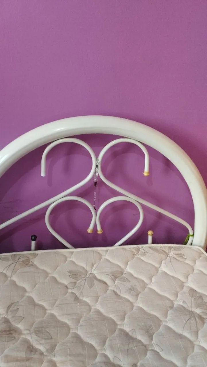 CAMA DE SOLTEIRO COM COLCHÃO  - Foto 3