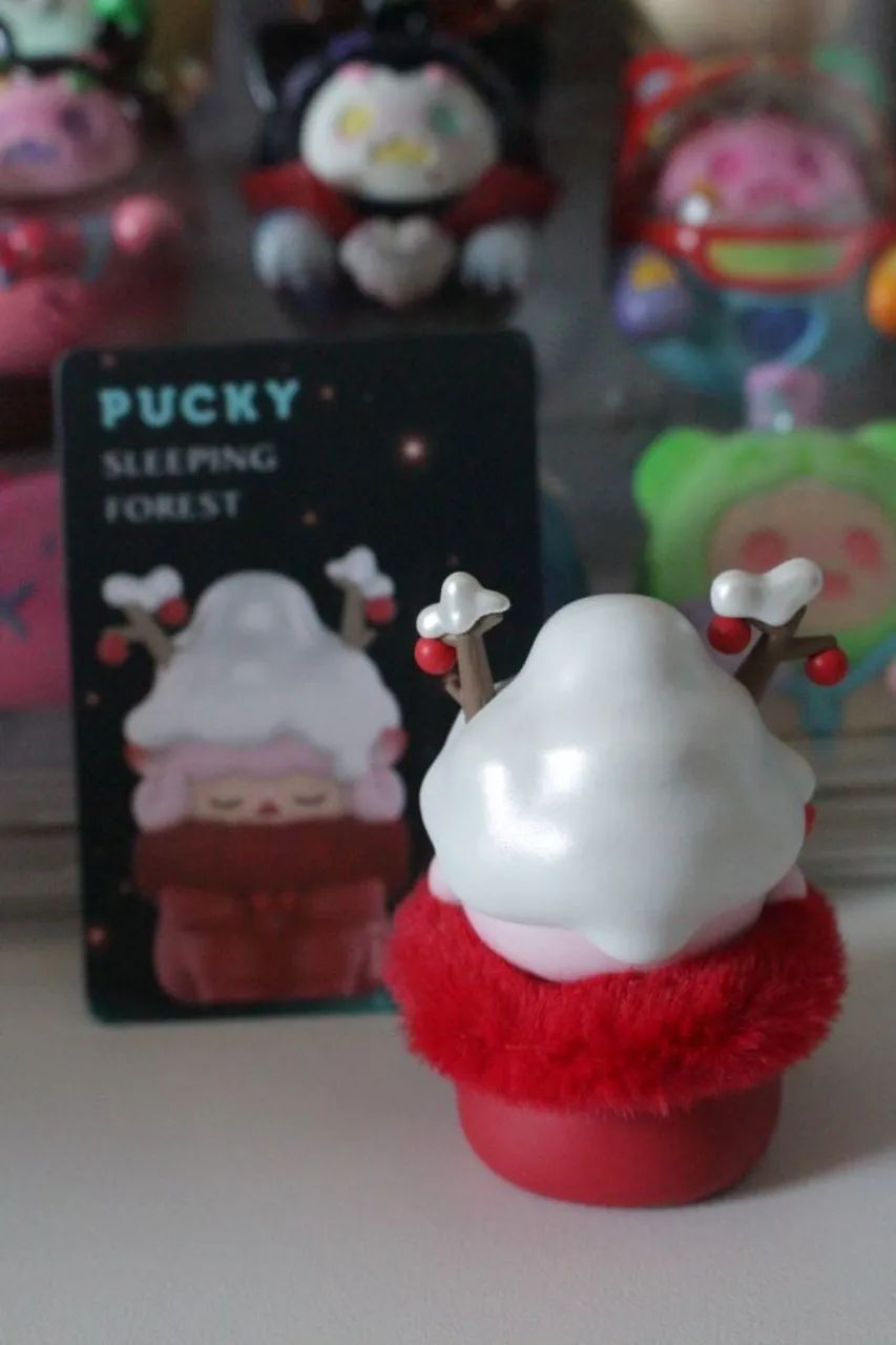 Original Pop Mart - Pucky jequiriti vermelho - Foto 2