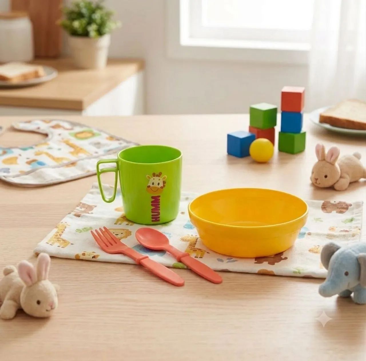 Kit Papinha Infantil Basic - 4 Peças - Foto 3
