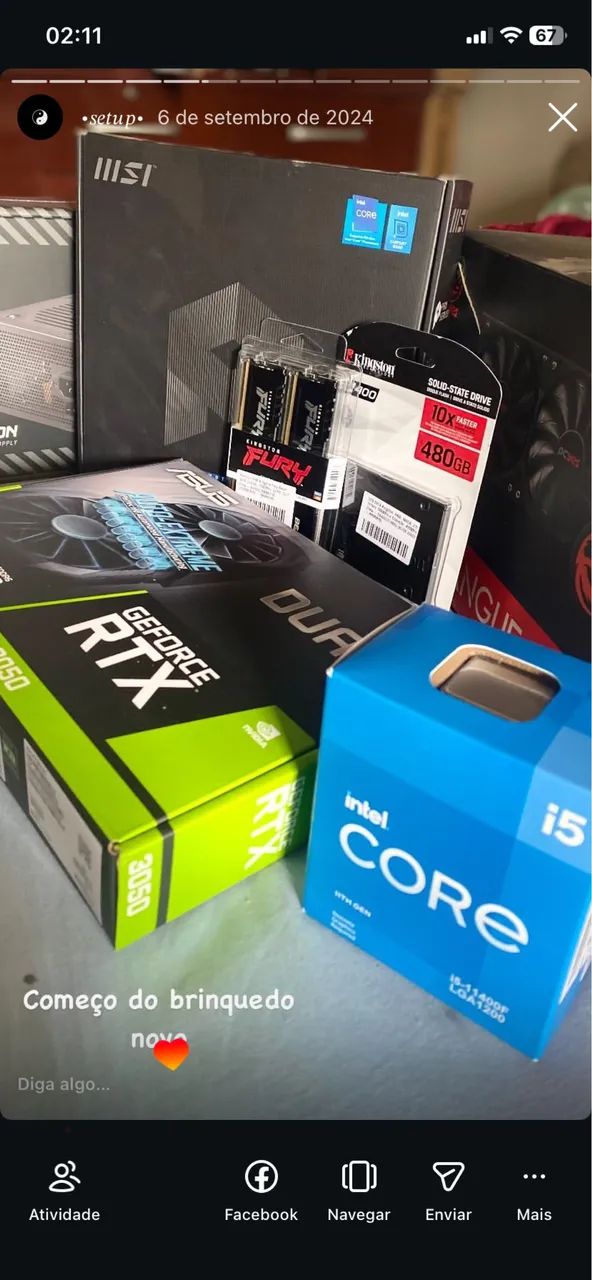 PC Gamer Completo - Pronto para uso - Foto 4