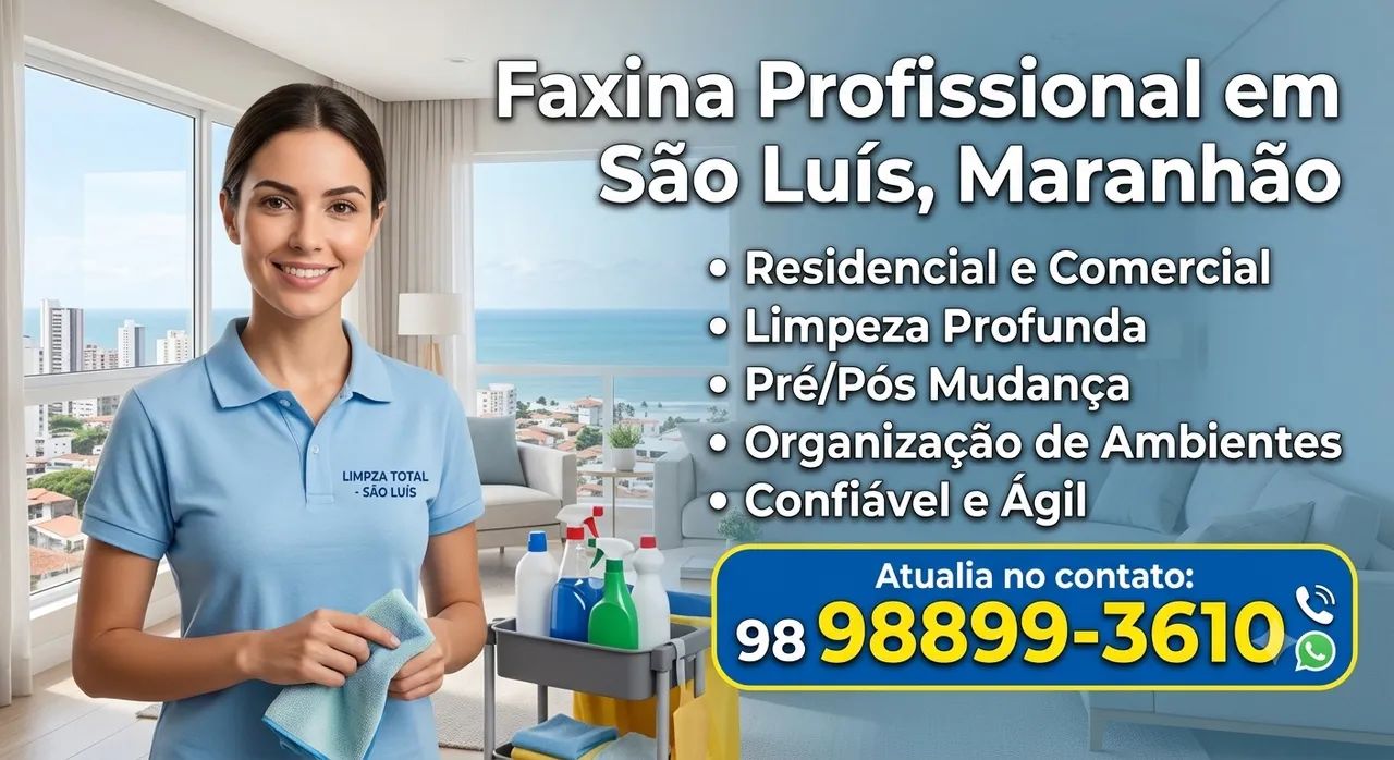 Faço faxina!!