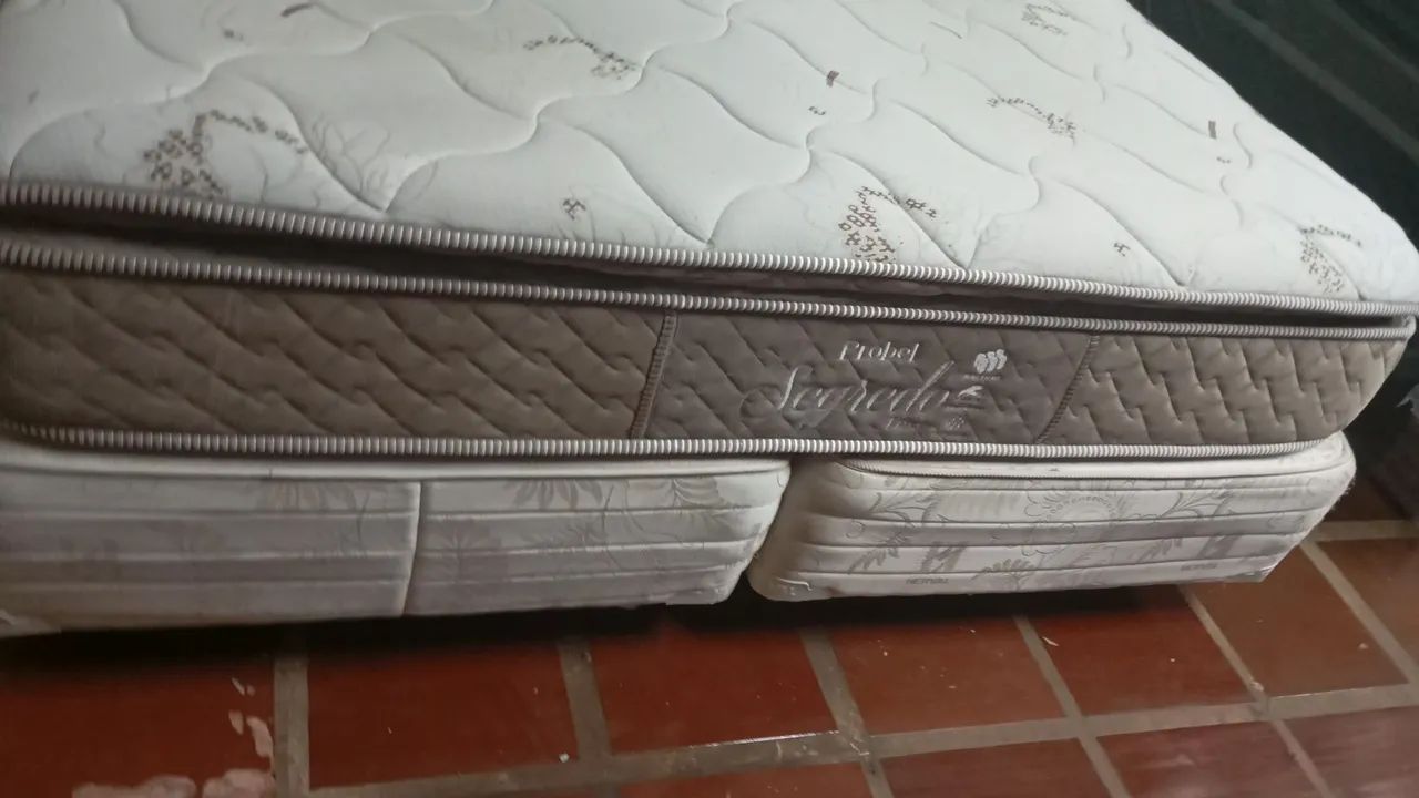 Cama box Queen completa frete grátis  - Foto 2