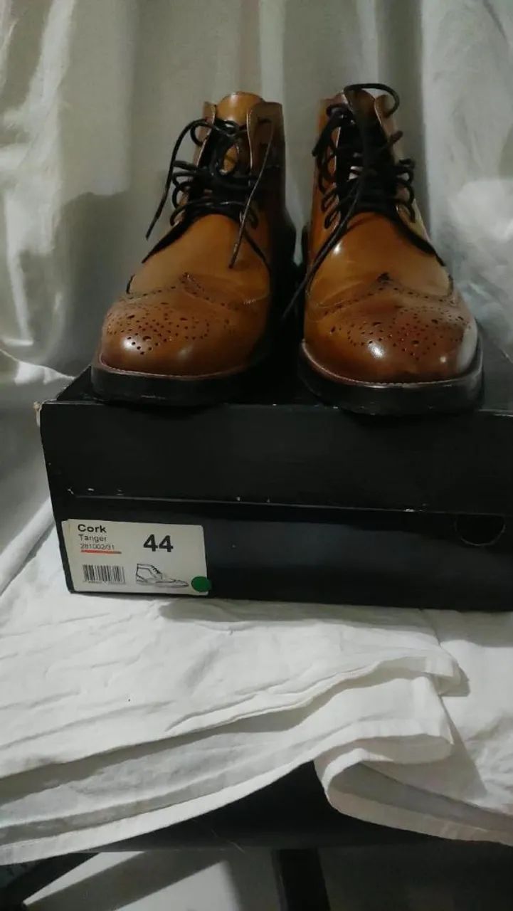 Bota Chukka Brogan Cork Tanger Original 44 - Foto 4