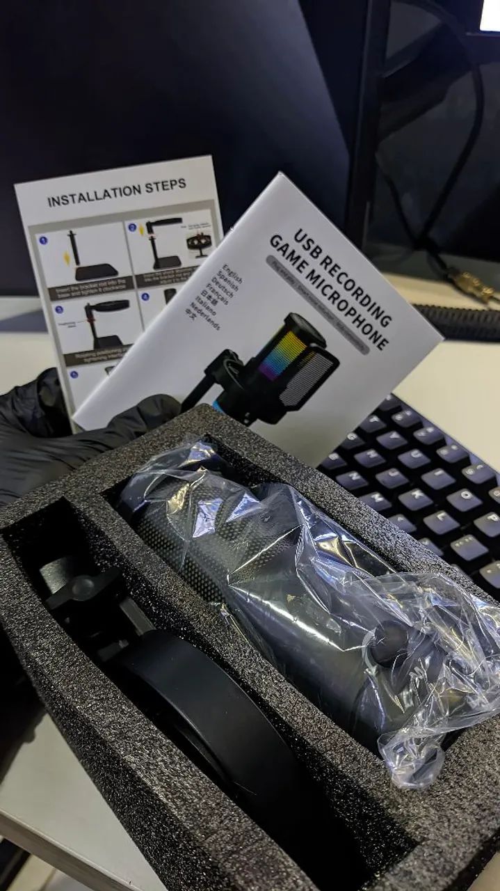 MICROFONE GAMER ( NOVO )  - Foto 5