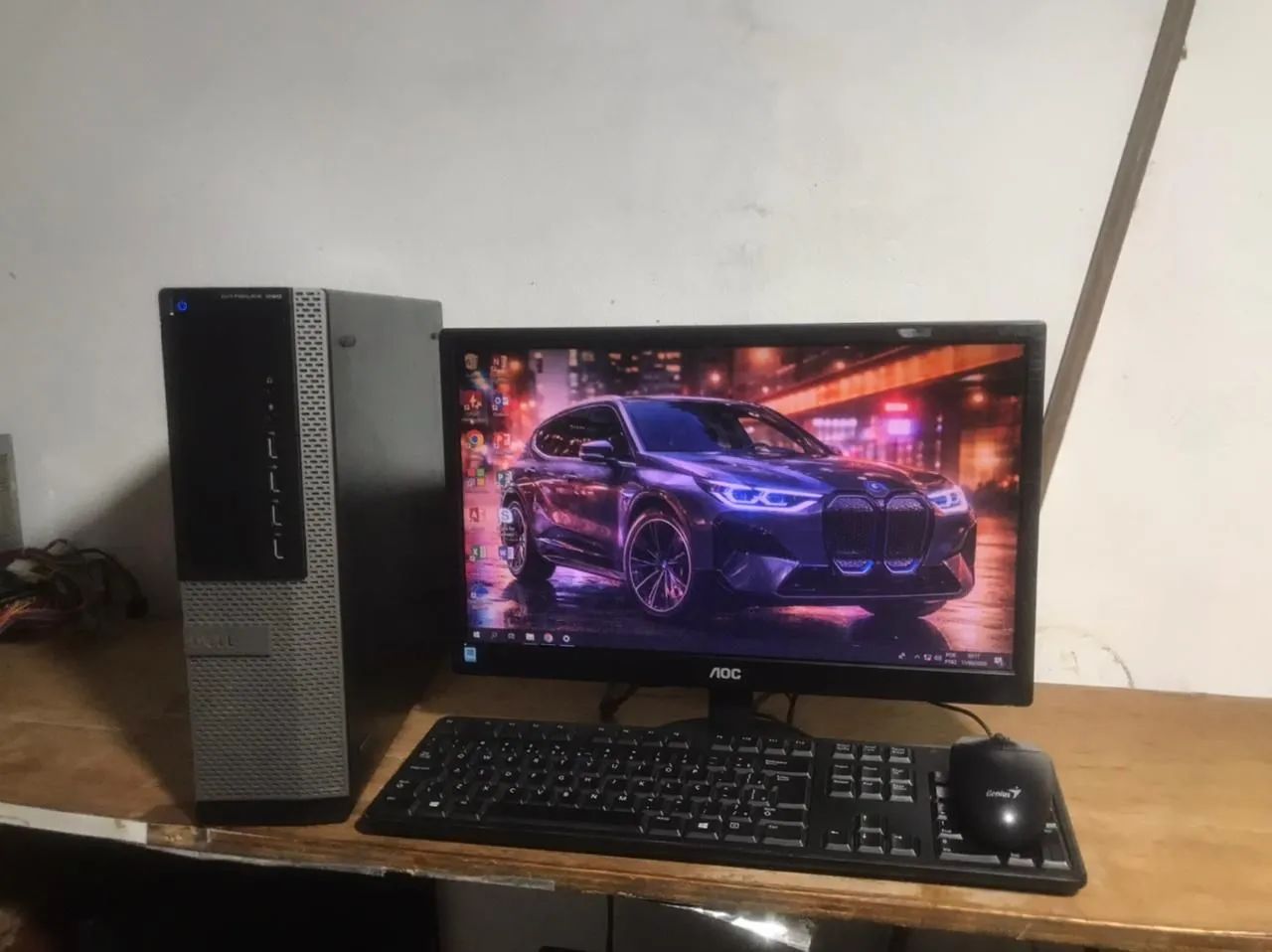 PC COMPLETO DELL I5 ÁUDIO EMBUTIDO ACEITO CARTÃO DO GARANTIA 700$