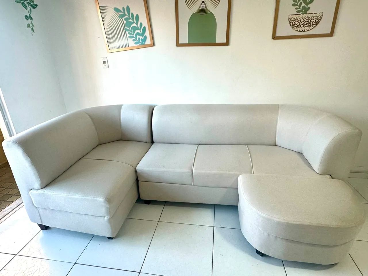 Sofá em L 
