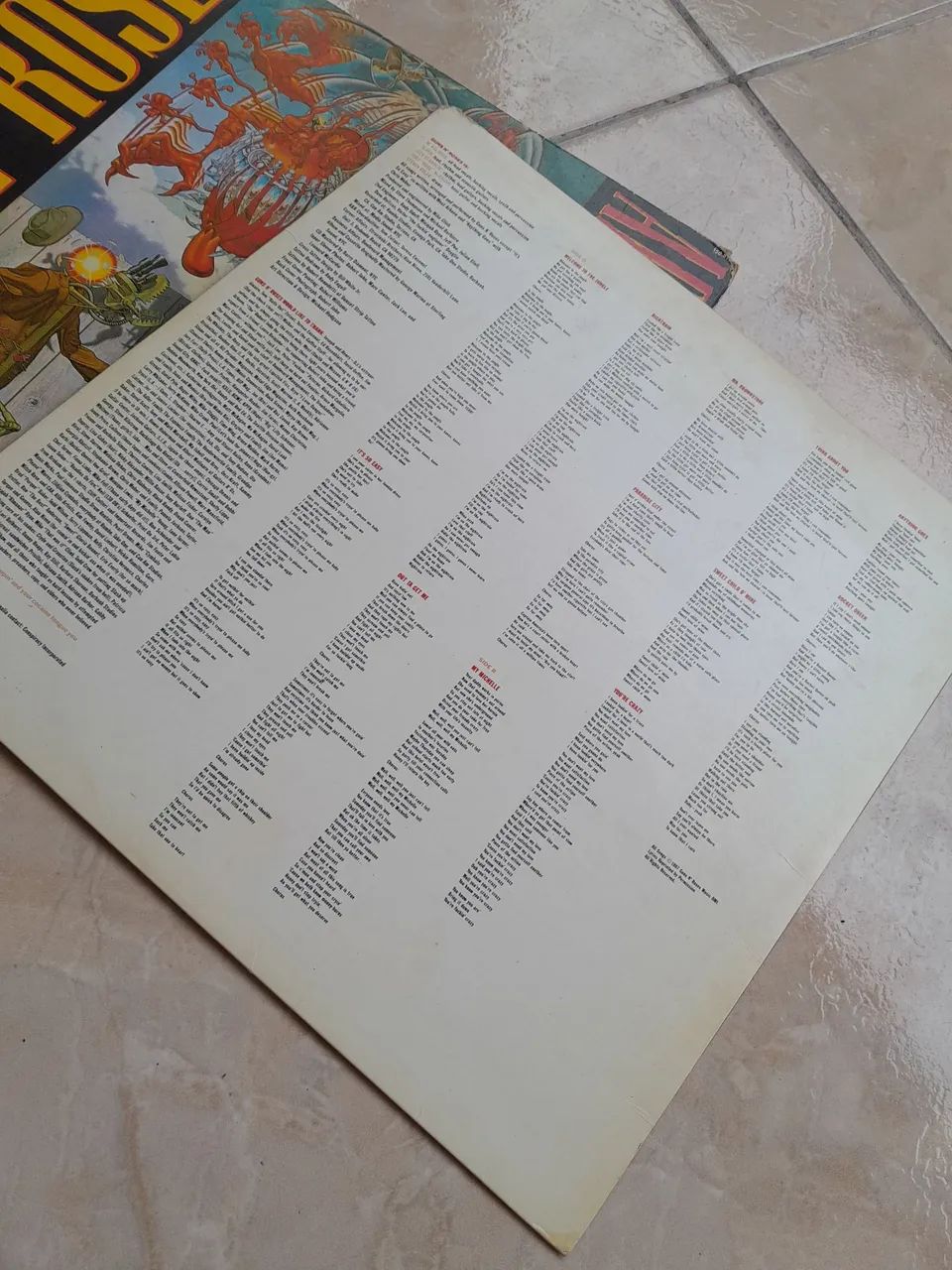 LP Guns N Roses - Appetite For Destruction - Disco de Vinil - Ótimo Estado - Foto 4