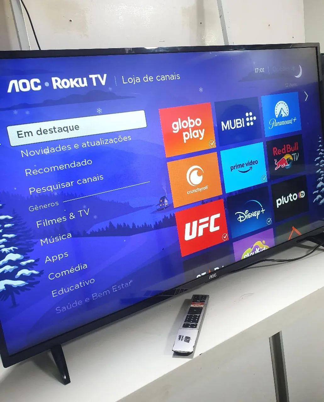 TV AOC Smart 32 (Seminova) - Foto 4