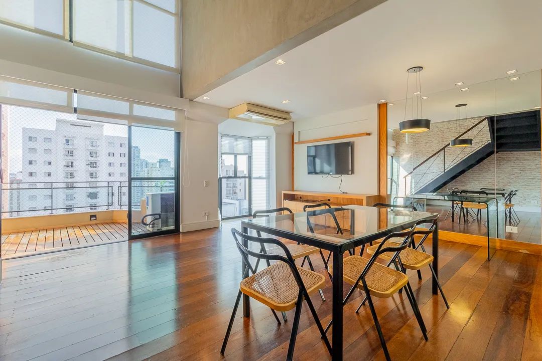 Duplex para venda em Pinheiros com 2 quartos, sendo 2 suítes, 132m² - Foto 2