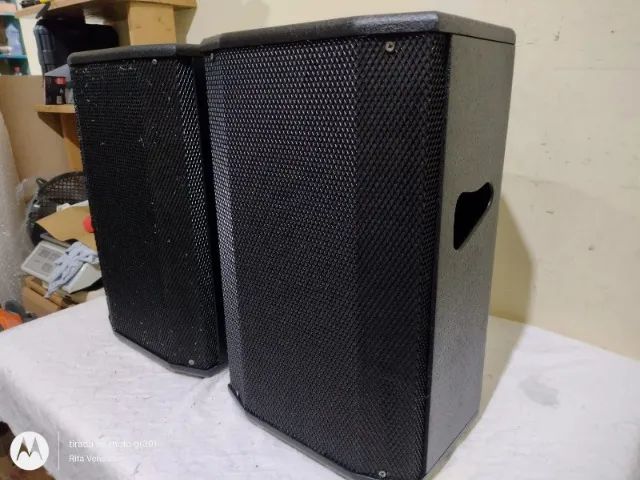 Par de caixas, Pa, 10 polegadas, 150w cada, 8ohms - Foto 2