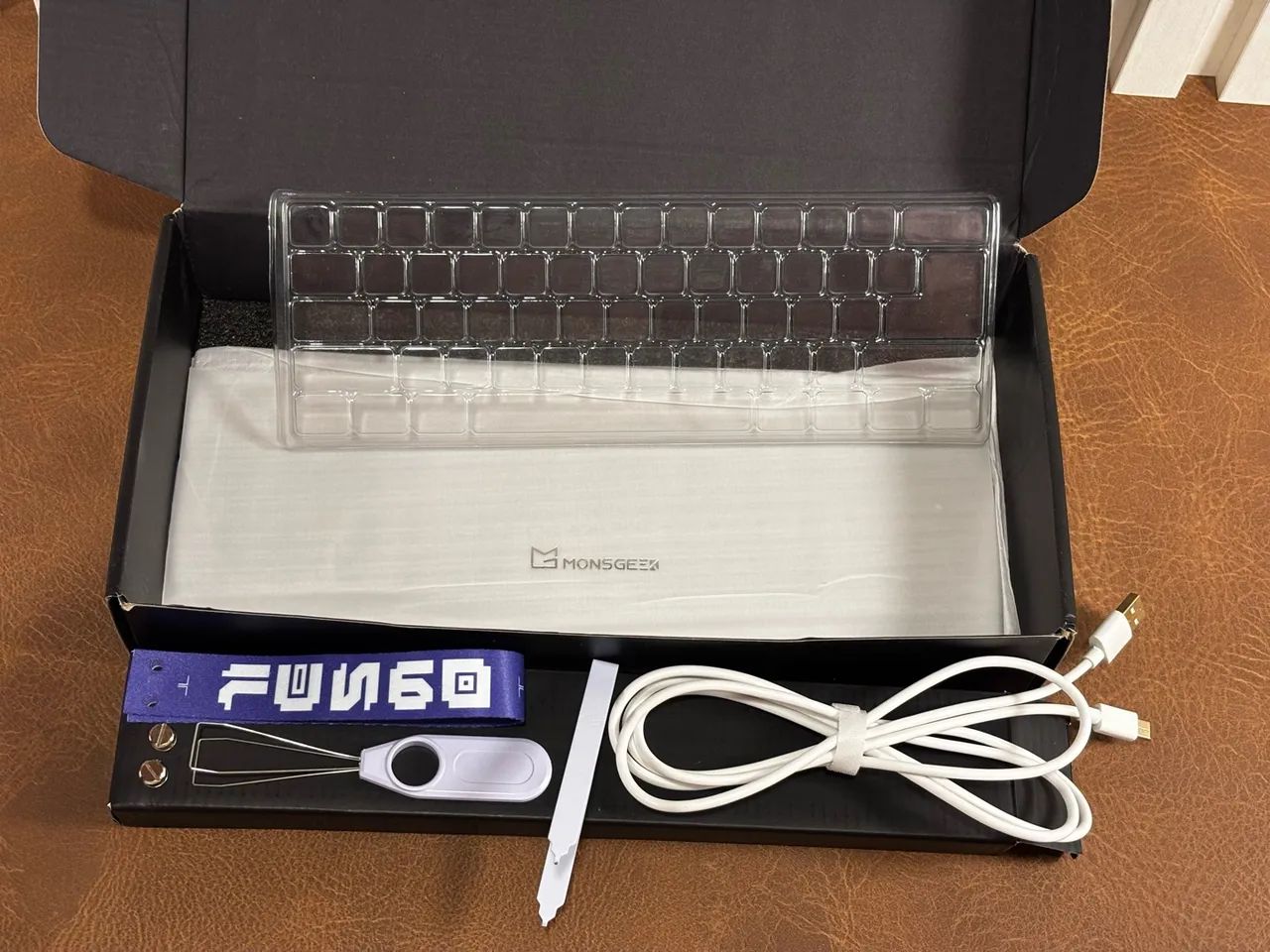 Teclado FUN60 ULTRA - Melhor versão (alumínio) - Foto 4