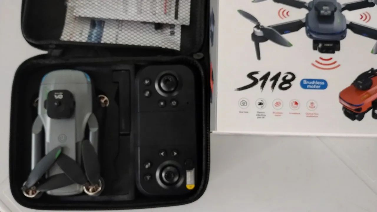 Drone S118 com Acessórios Caixa - Foto 3