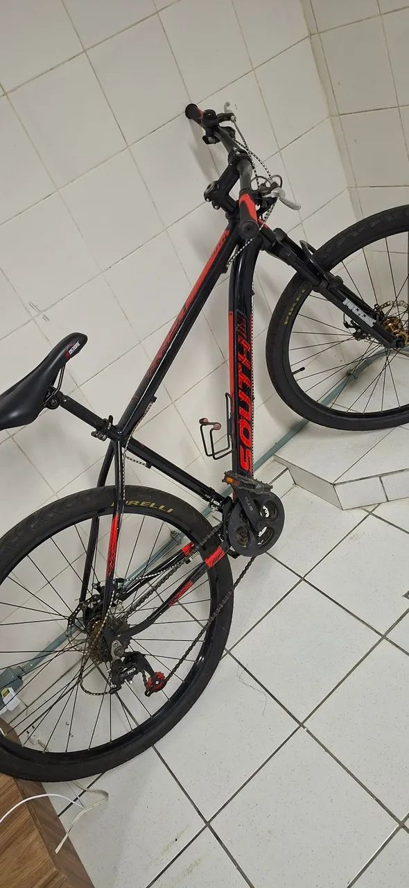 Bicicleta south aro 29 freio a disco revisada
