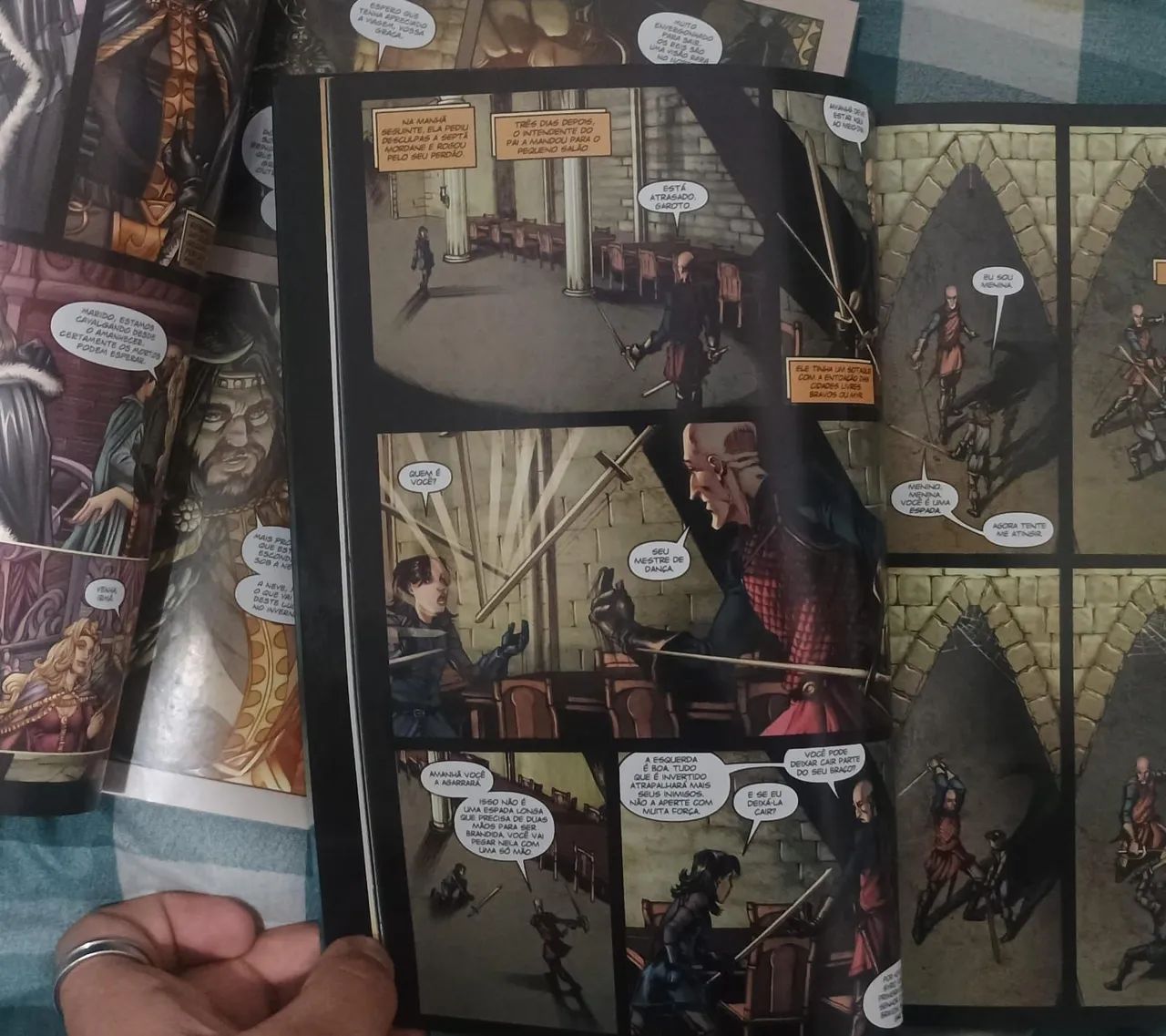 A Guerra dos Tronos (HQ) - Vol. 1 e 2 - Foto 2