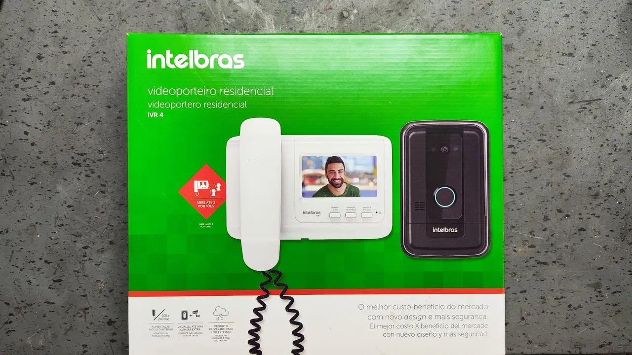 Chega de Surpresas! Videoporteiro Intelbras IVR 4 - Foto 4