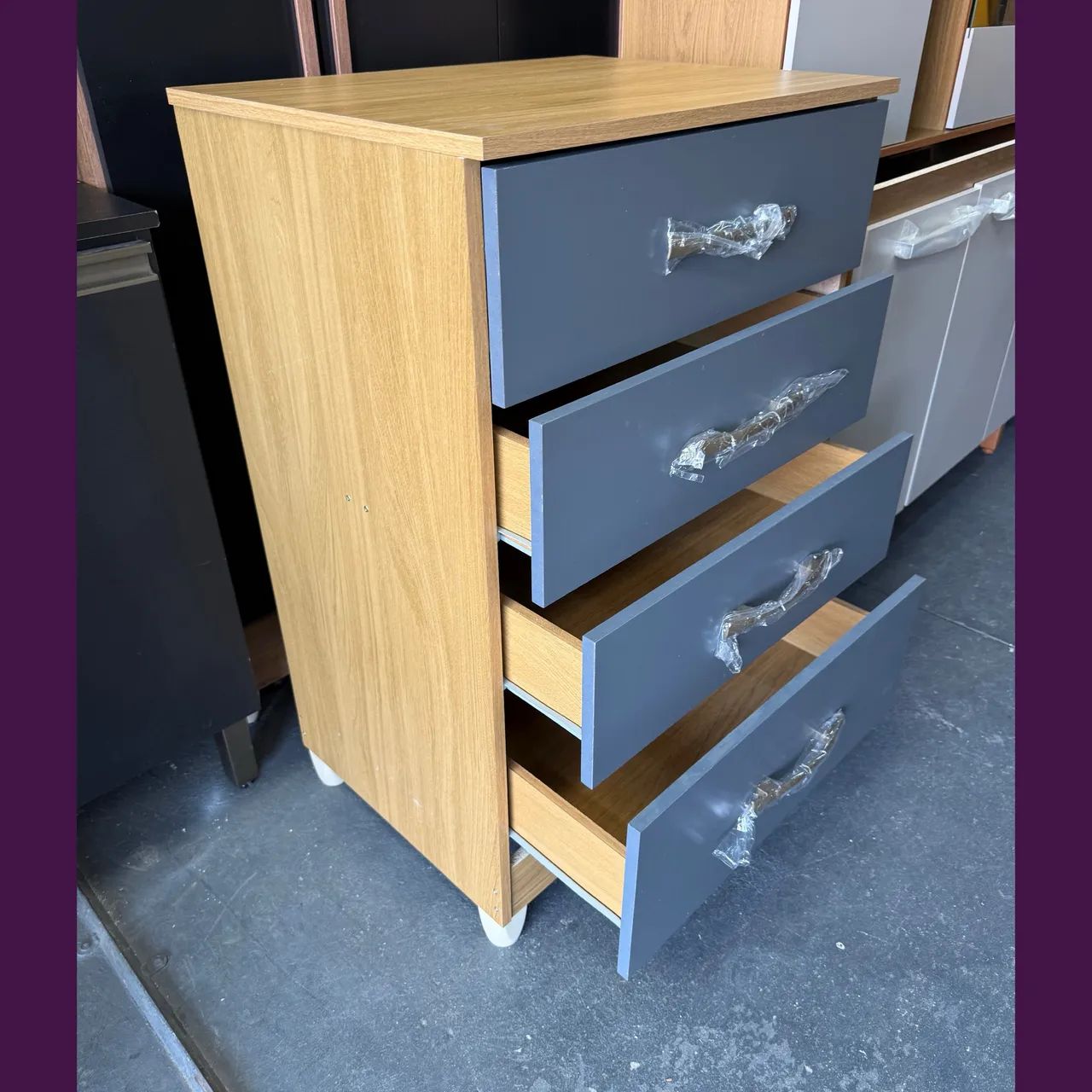 Cômoda com 4 gavetas - entrego hoje  - Foto 2