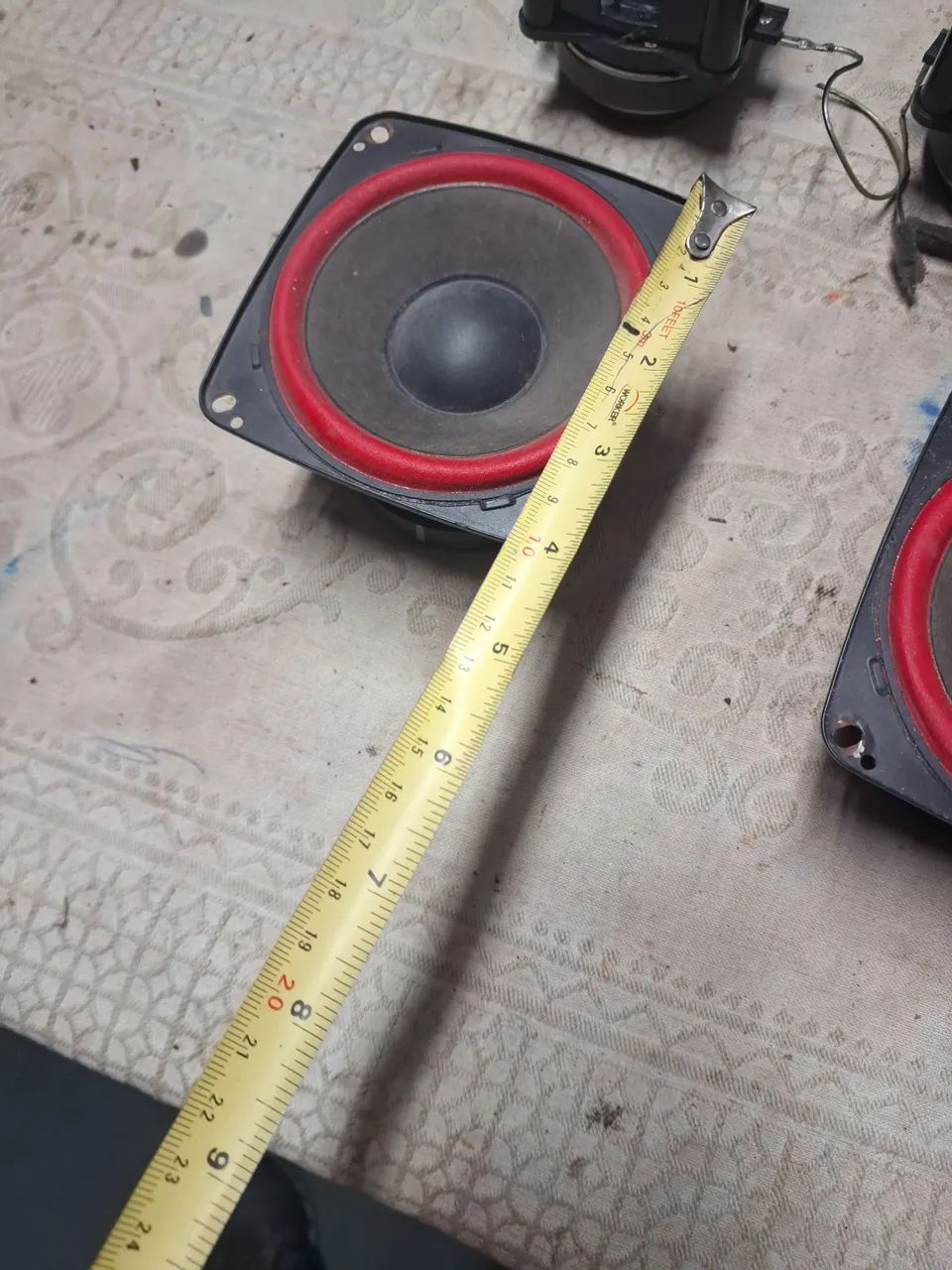 1 autofalafe de 4 polegadas 8ohms 260w e 2 tweeter  - Foto 3