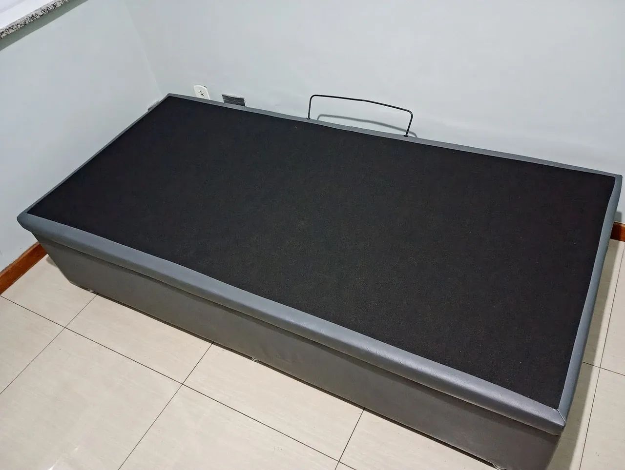 Cama box solteiro Ortobom + colchão  - Foto 2