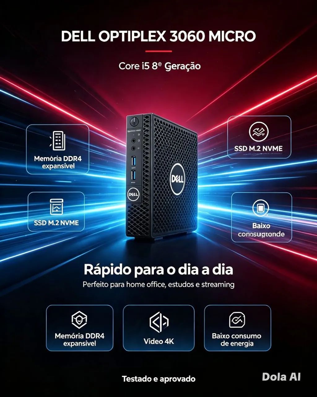 Mine CPU Dell geração 8