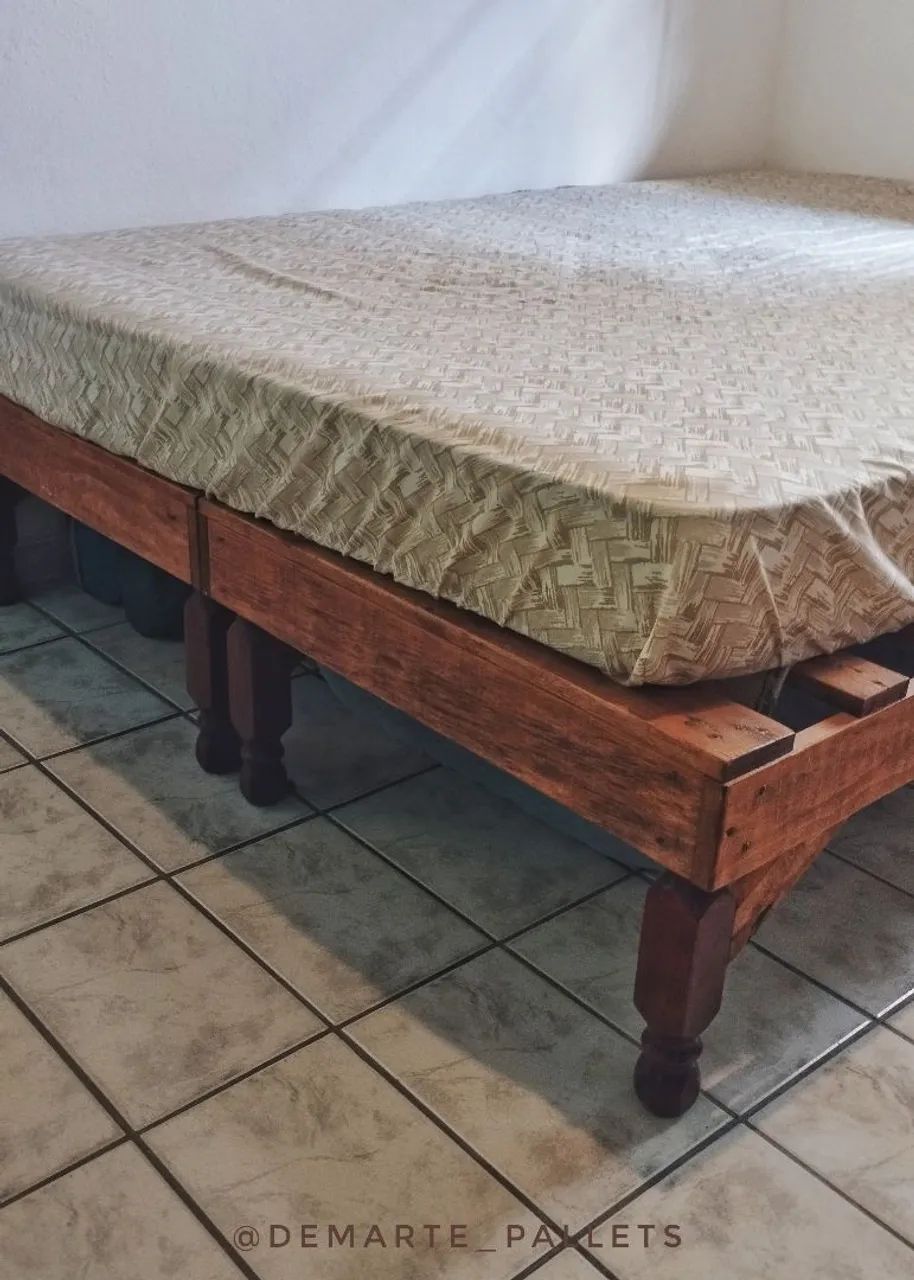 Cama de madeira - Foto 4