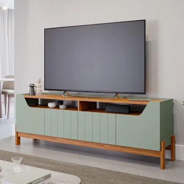 Rack Bancada Moema 100% MDF - Entrega/Montagem Grátis - Foto 2