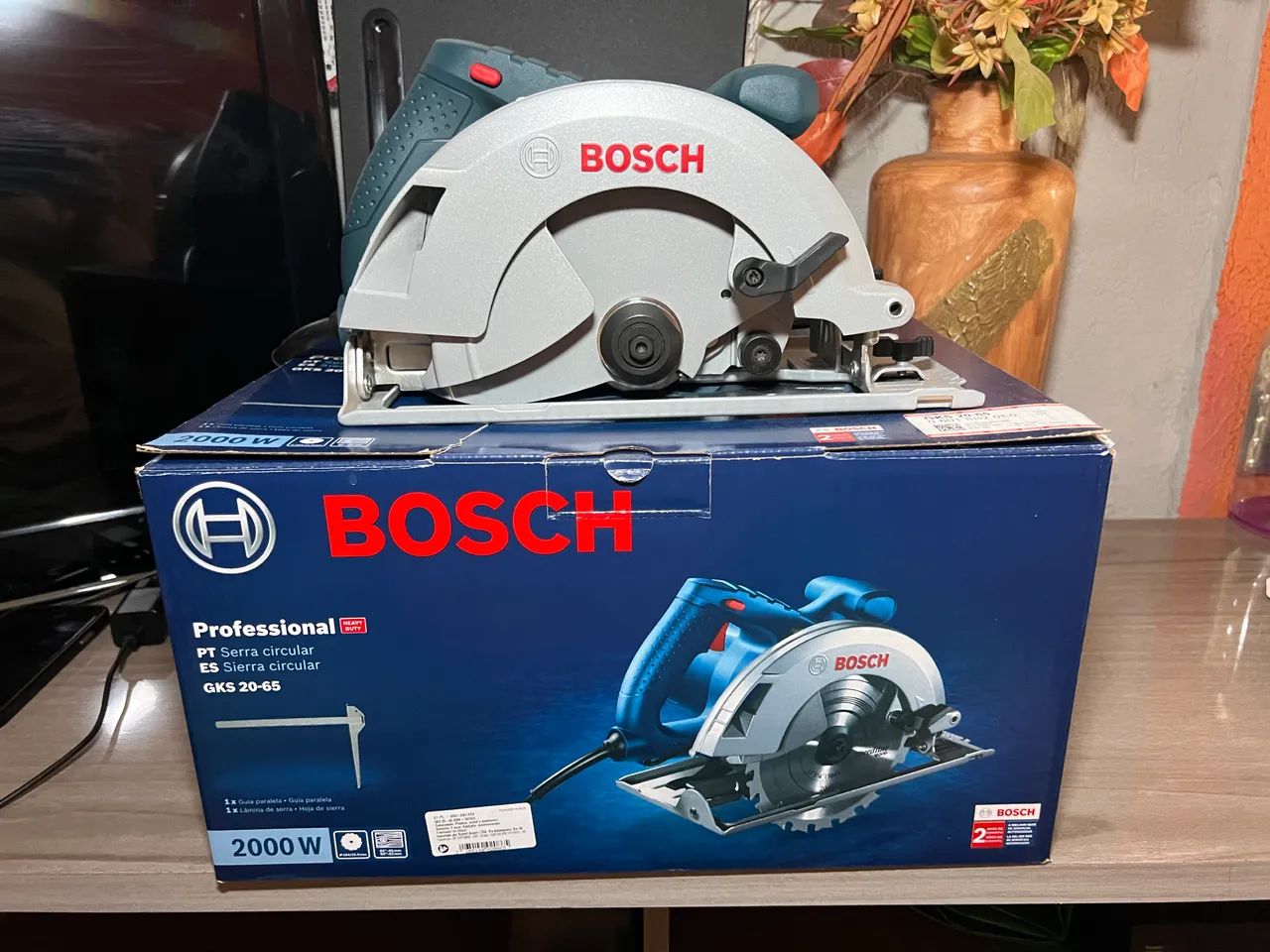 Bosch GKS 20-65 Circular Saw with Freud Blade