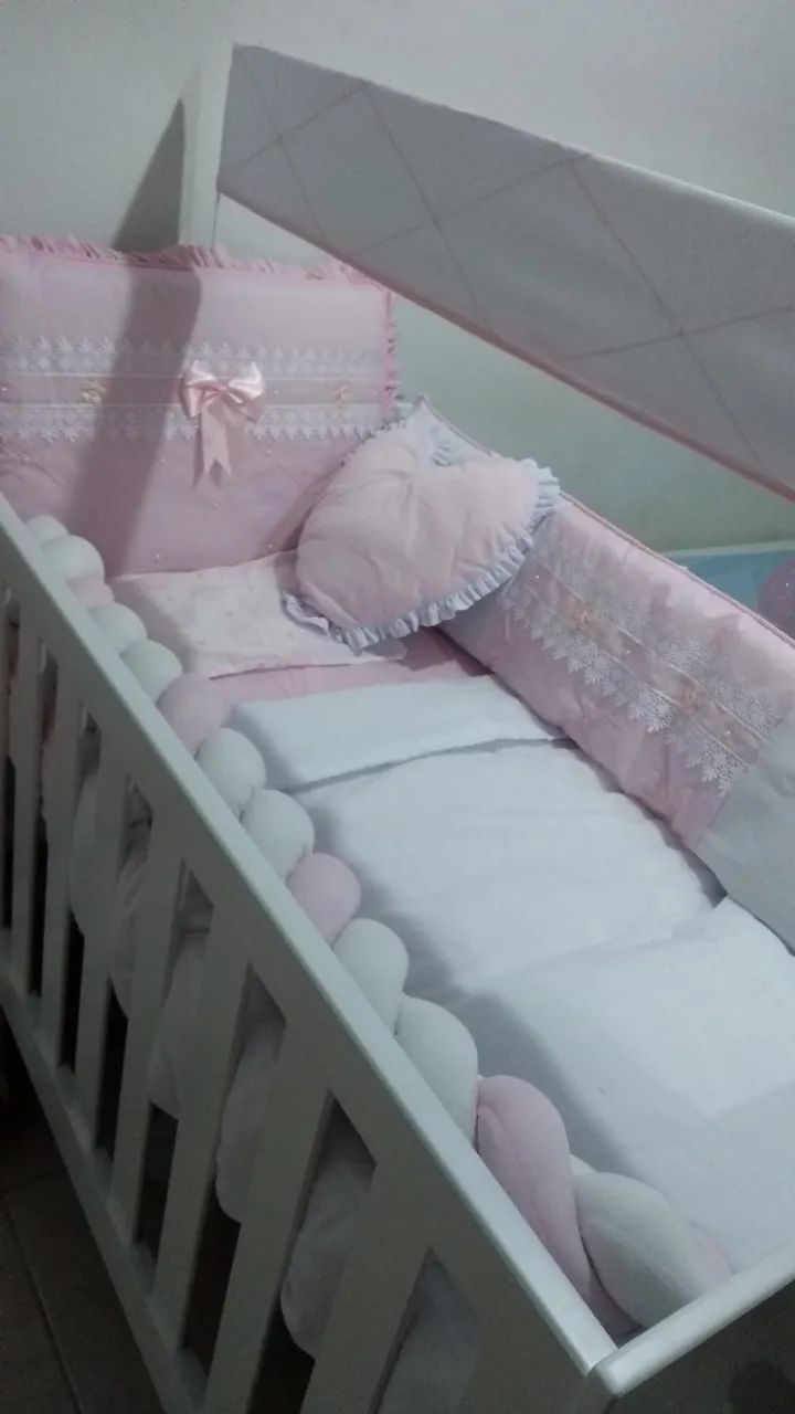 Berço e mini cama americano + colchão de brinde