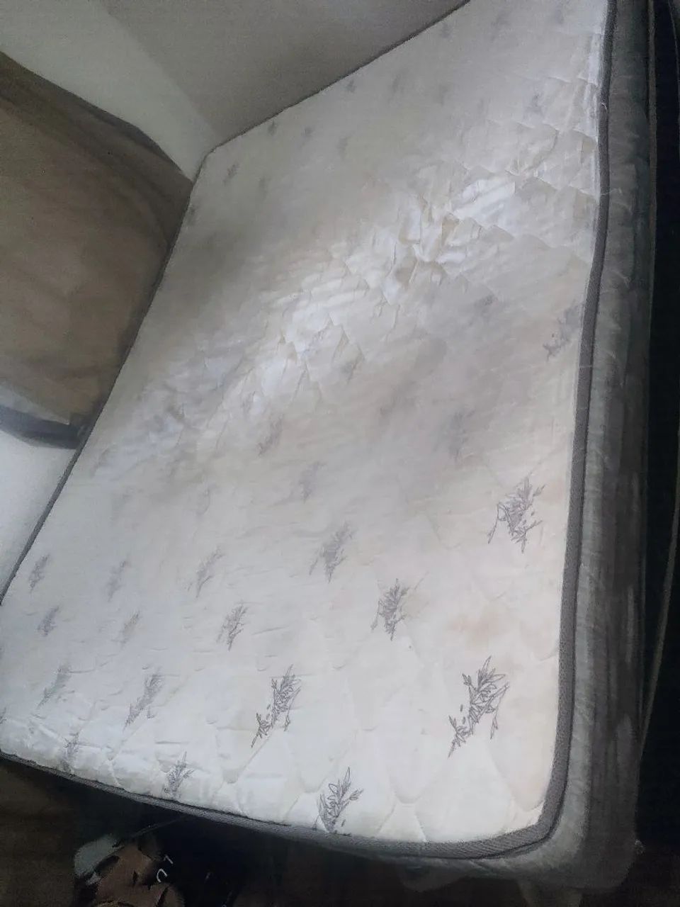 Vendo colchão usado casal  - Foto 3