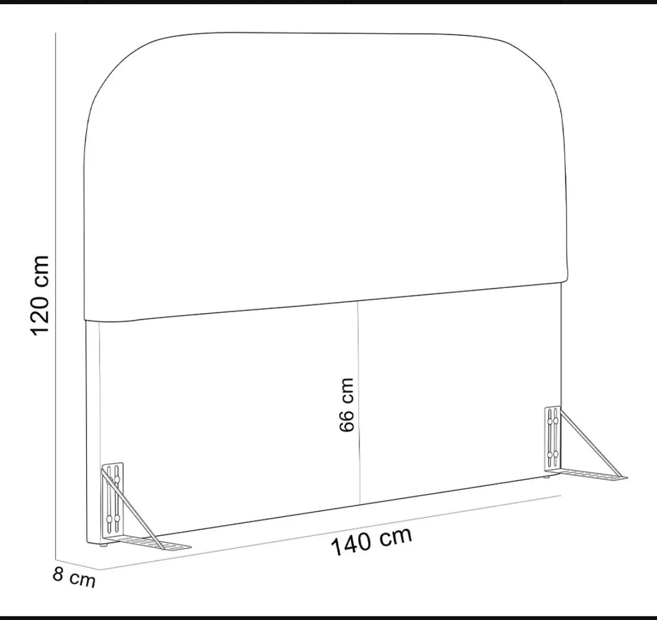 Cabeceira para cama box casal - Foto 5