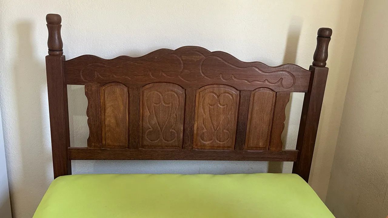  Cama de casal com colchão  - Foto 2