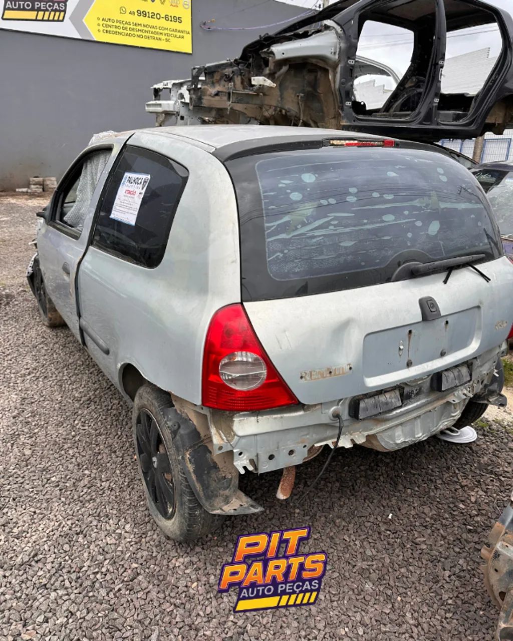 SUCATA RENAULT CLIO 2004 1.0  - Foto 5