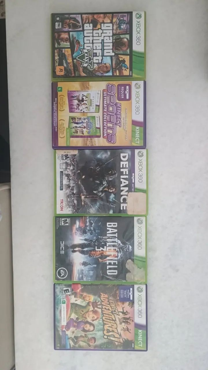 XBOX 360 + brindes (GTA 5 e outros) - Foto 5